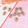 10Pcs   Owl Enamel Charms Pendant Diy Jewelry Craft Findings