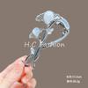 Trendy Personal Flower Hairpins Women Pearl Hair Clips Accessories Temperamental Alloy Hair Accessories