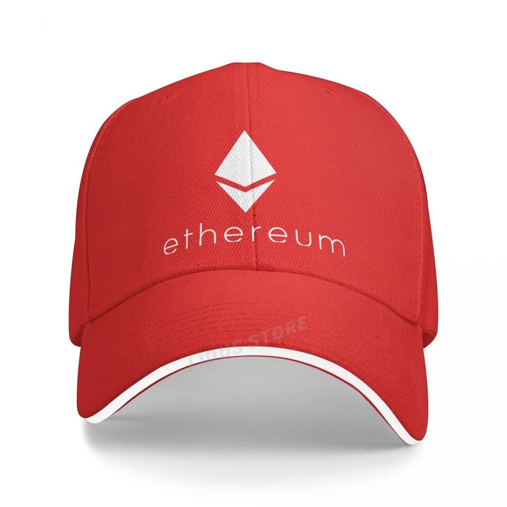 Ethereum Kryptowährung Baseballkappen Damen Herren Verstellbar Mode Unisex Ethereum Hüte