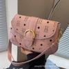 Manufacturer's Popular Underarm Small Bag Women's 2025 New Trendy High-end Texture Versatile Messenger Small Square Bag