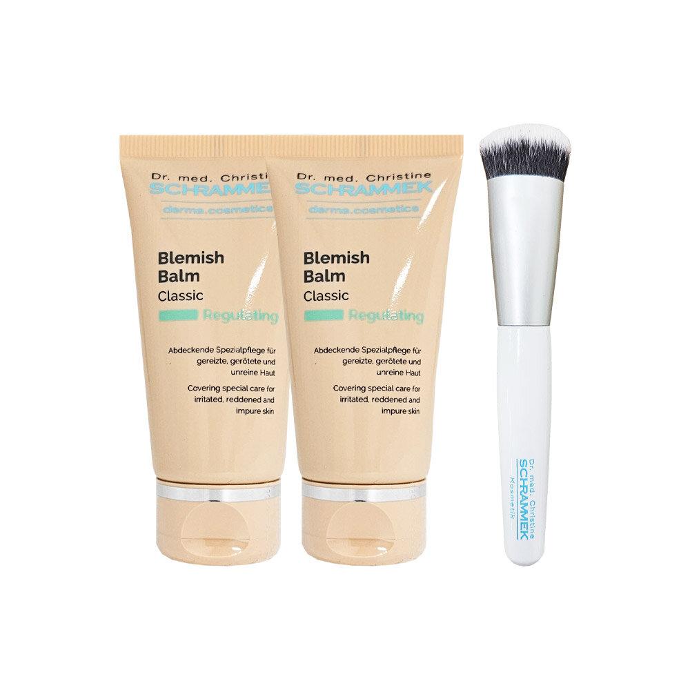 SCHRAMMEK BB Cream Classic Schrammek BB Blemish Balm 30ml x 2 + Brush
