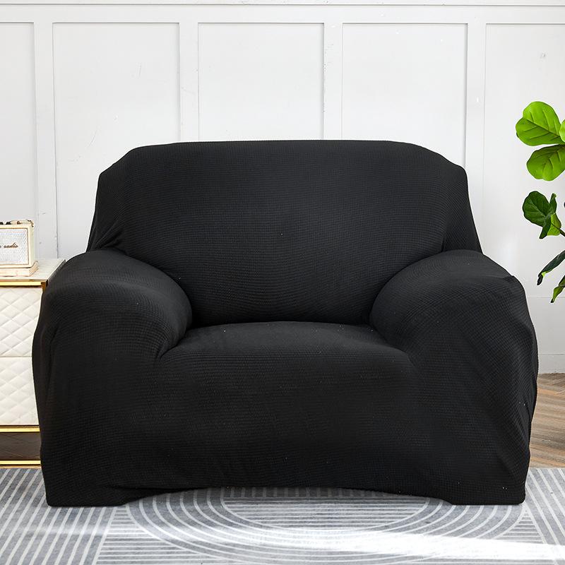 Knitted Corn Stretch All-Inclusive Sofa Cover Full Covered Thick Polar Fleece Sofa Bedspread Tight Bag Pad