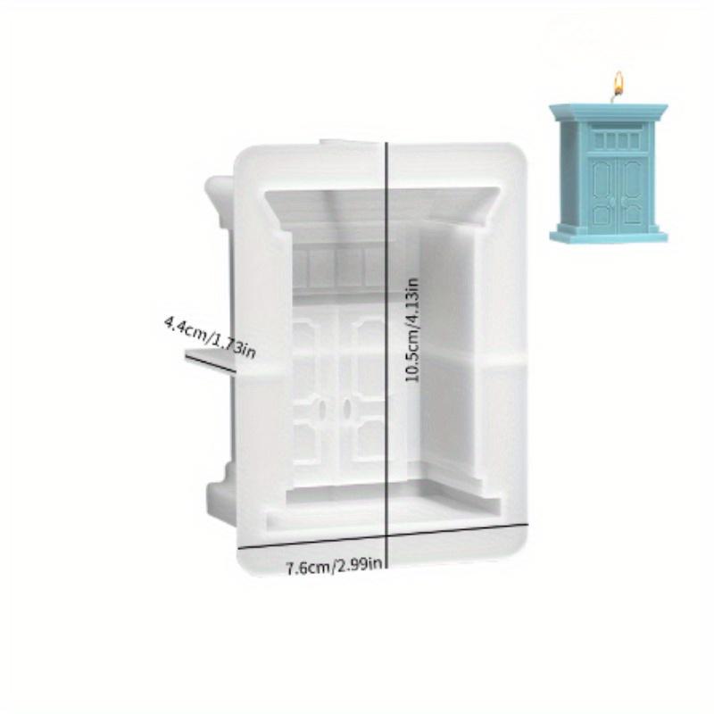 New Window Candle Silicone Mold European Style Church Windows Scented Candle DIY Making Retro Doors Plaster Resin Home Crafts