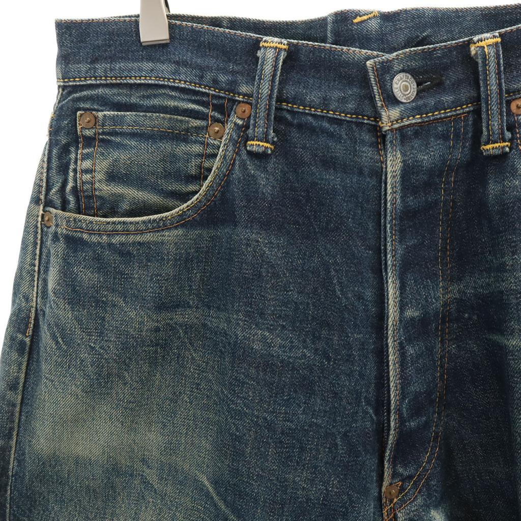 Evisu Made In Japan No. 2 Ebisu Seagull Paint Denim Pants W32 Jeans Men's Used