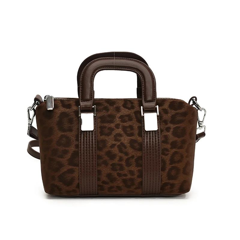 

Модные сумки из искусственной замши с леопардовым принтом, ощущение роскоши, супер крутые, трендовые сумки через плечо и через плечо для женщин