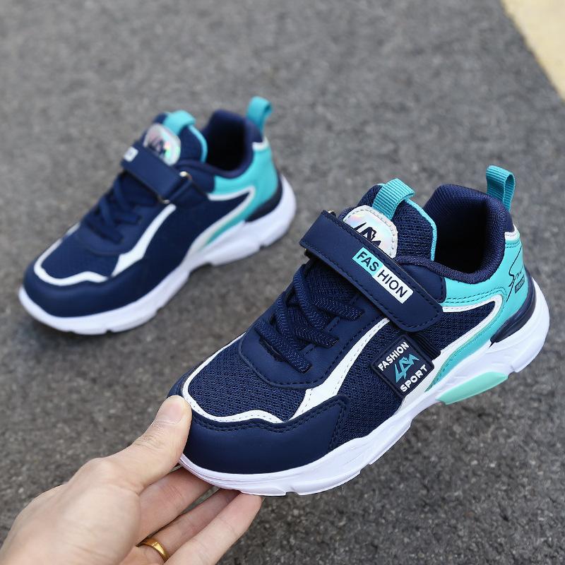 4-15 Years Old Boys Shoes Spring and Autumn Winter Classmates Waterproof Middle and Older Boys Sports Shoes Students Children Shoes Running Shoes Men