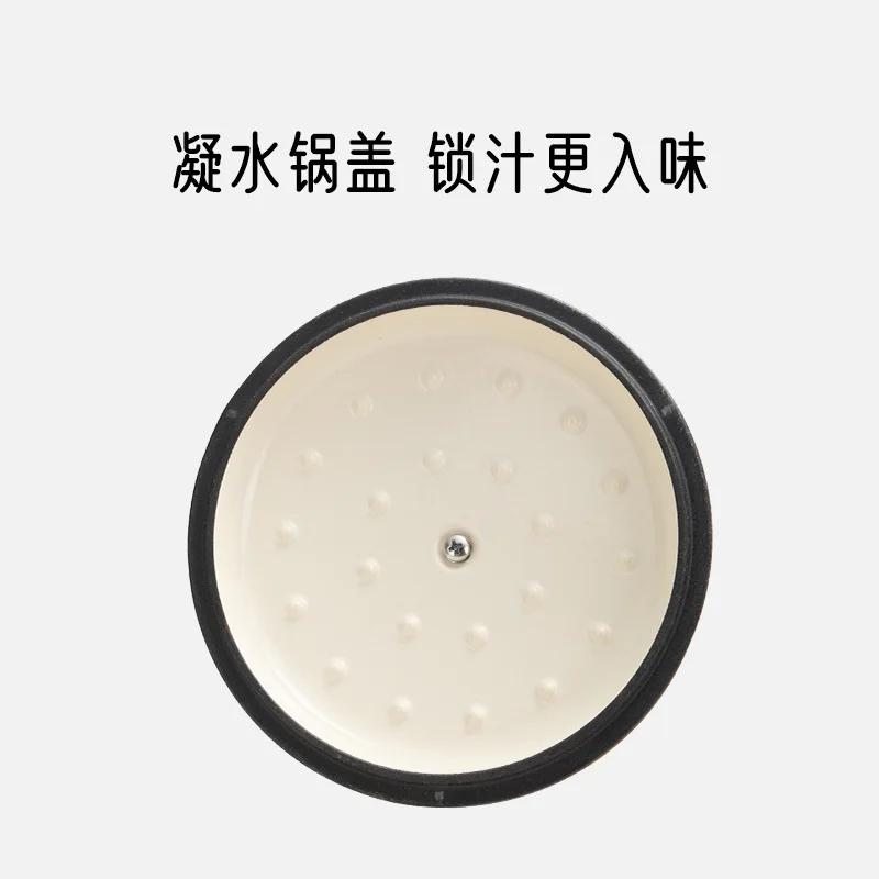 16cm Small Cast Iron Cookware Enamel Pots and Pans Kitchen Accessories Cast Iron Cooking Pot Non Stick Pots for Cooking Hot Pot