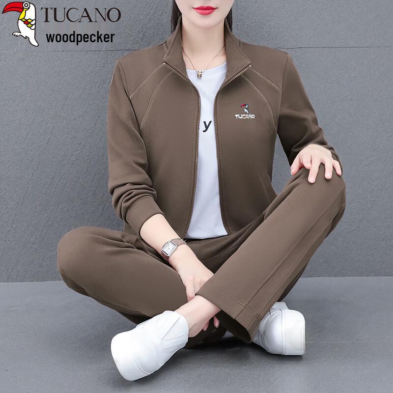 Woodpecker Women's 2025 Fall Long-Sleeve Tracksuit Set
