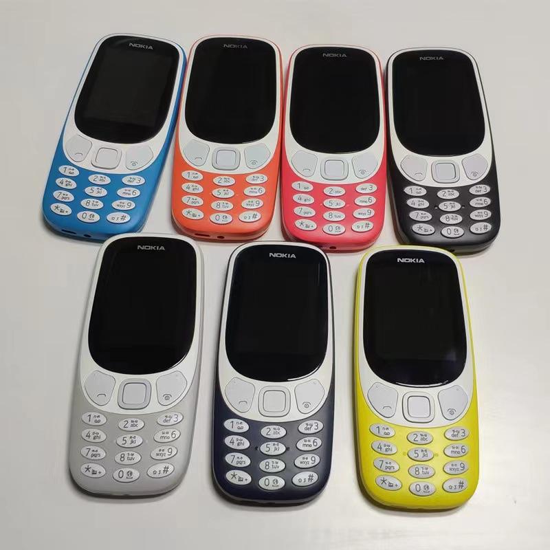 Phone 3310 2.4 Screen GSM 2G Dual Card Dual Standby, Non-smart Straight Button ,Elderly Function Mobile Phone