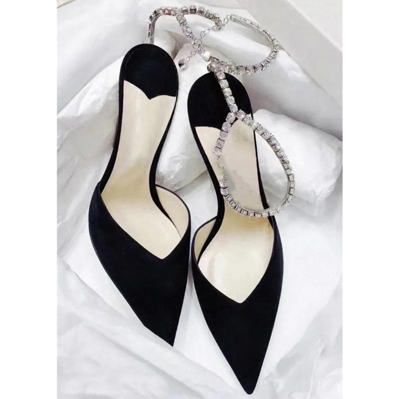 

Роскошные женские туфли-лодочки со стразами и цепочками, дизайнерские сандалии на высоком каблуке, летние туфли с ремешком на щиколотке, вечерние туфли в звездном стиле, свадебные туфли для выпускного вечера 42