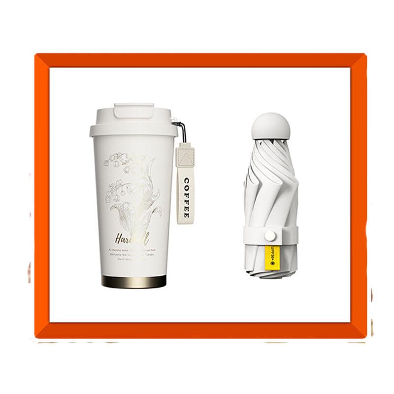 Smart Beauty Global Business Gift Set: Coffee Cup & Portable Umbrella