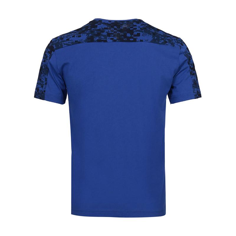 Emporio Armani Camouflage-Träger Baumwolle Rundhals Lässiges Kurzarm-T-Shirt Herren Oberteile 6ZPT36-PJM9Z-1570