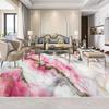 Moderne Zuhause Rosa Teppiche Wohnzimmer Dekoration Marmorteppich Leichter Luxus Sofabereich Fußmatte Schlafzimmer Bettseite Ankleidezimmer Weicher Teppich