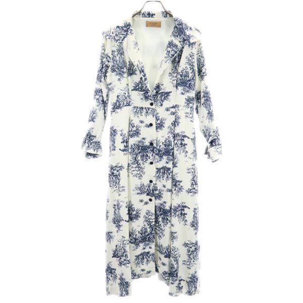 

AMERI UNDRESSED Overall handle Long sleeve Shirt dress M White system Women Used