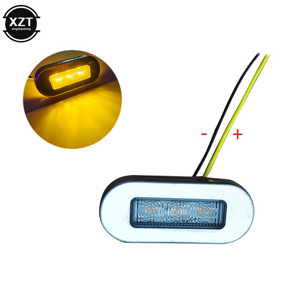 1PCS 12V Stainless Steel Marine LED Navigation Signal Light Warning Lamp Waterproof Indicator Light for Boat Yacht Five Colors