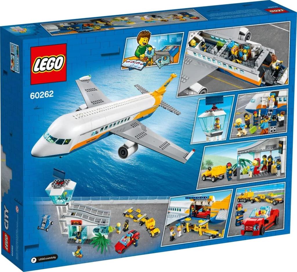 LEGO 60262 City Airport Passenger Airplane