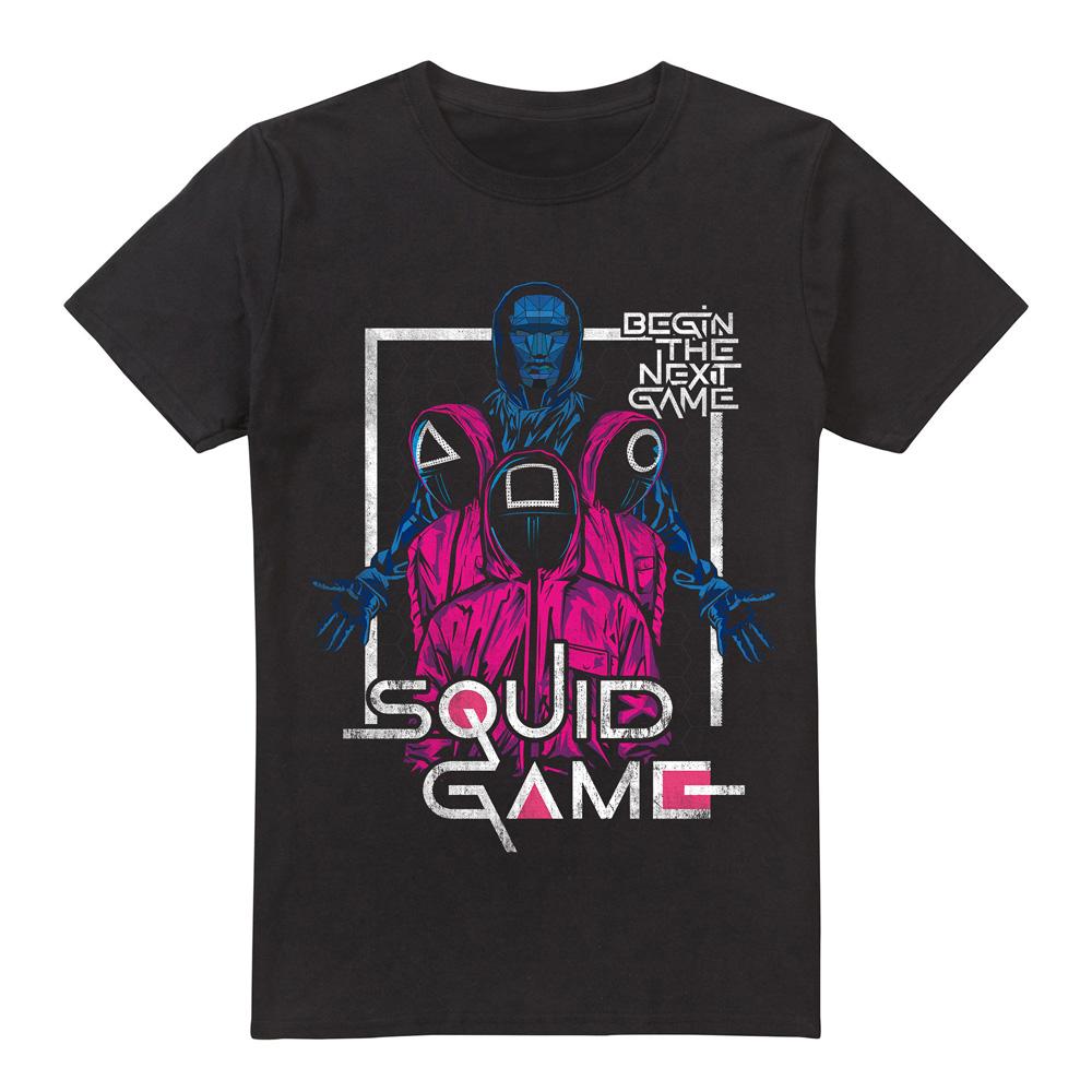 Squid Game Mens Front Man & Guards T-Shirt