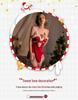 Yi Yue Sexy Christmas Lingerie Costume with Quick Release 8860
