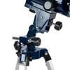 MIZAR-TEC TL-750 Astronomical Telescope, Equatorial Mount, Silver, for Beginners