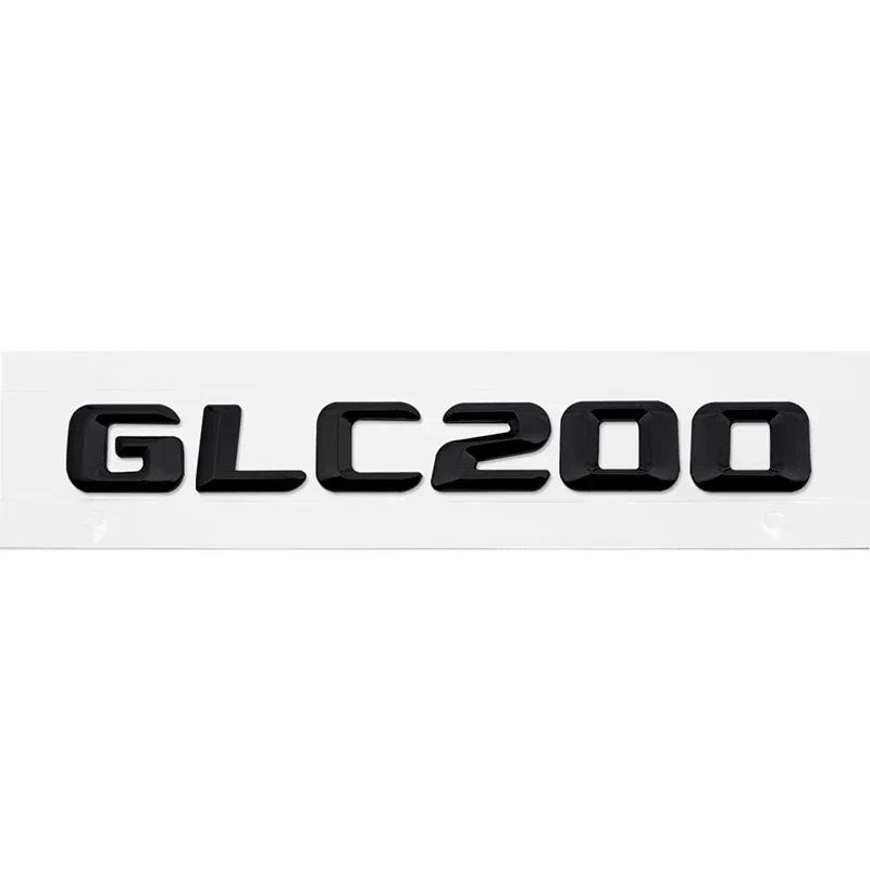 3D Car Rear Badge Tail Box Number Letter Decal for Mercedes Benz GLC43 GLC63 GLC200 GLC260 GLC300 Styling Accessories