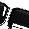 M50-Style Front Bumper Grill Grille Fit BMW X3 G45 2025+ Black W/LED Light