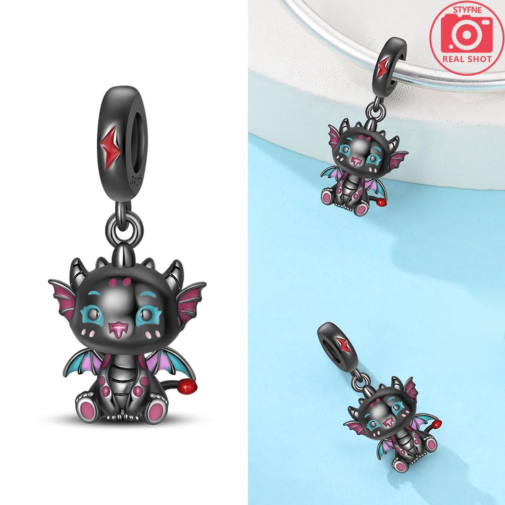 Broken Bird Egg Dragon Eggs In Blue Ice Beads Charms Fit Bracelet Diy Friend Gift Children'S Day Diy Necklace Women