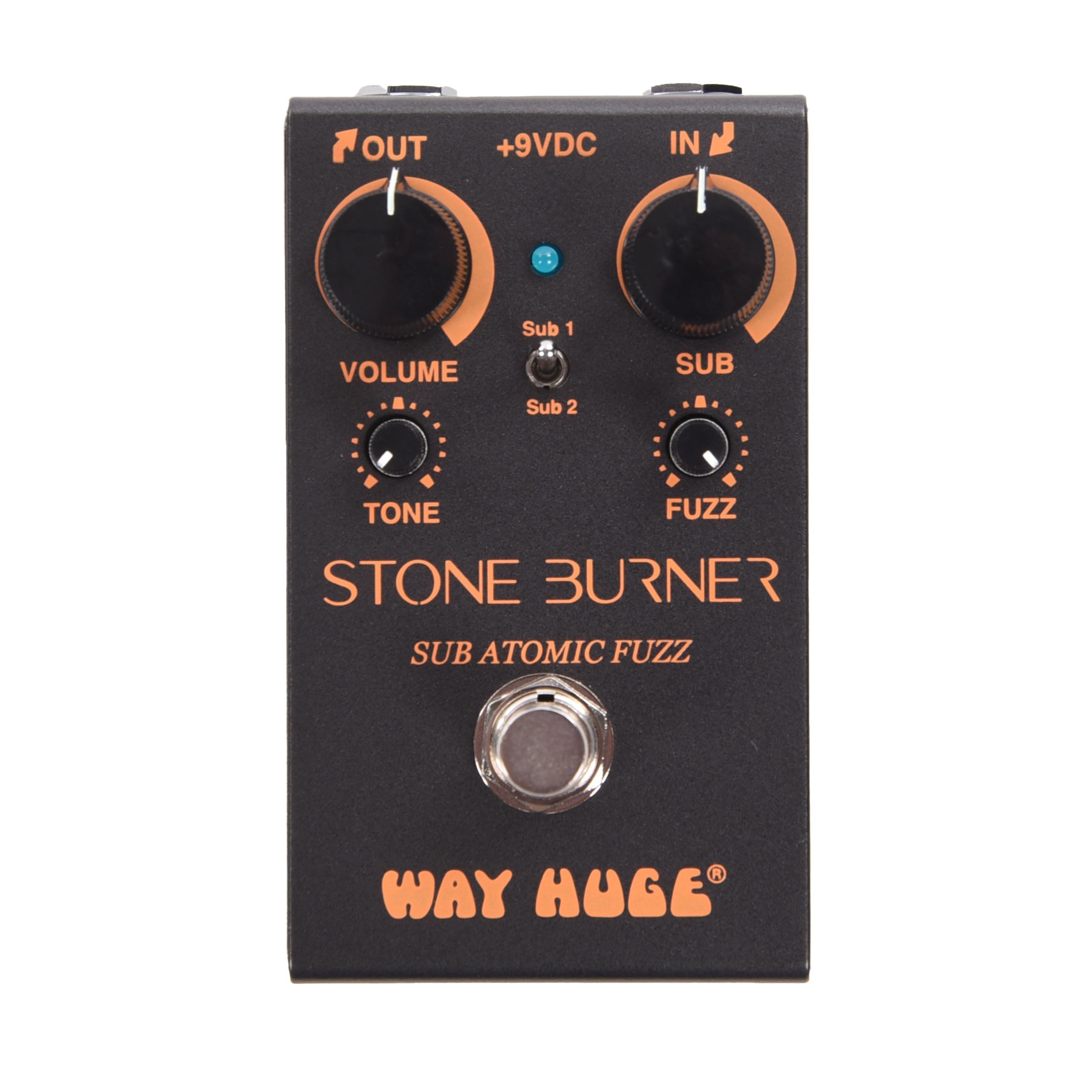 

ОЧЕНЬ ОГРОМНЫЙ WM81 Stone Burner Sub Atomic Fuzz Sub Octave Fuzz [] древесный уголь