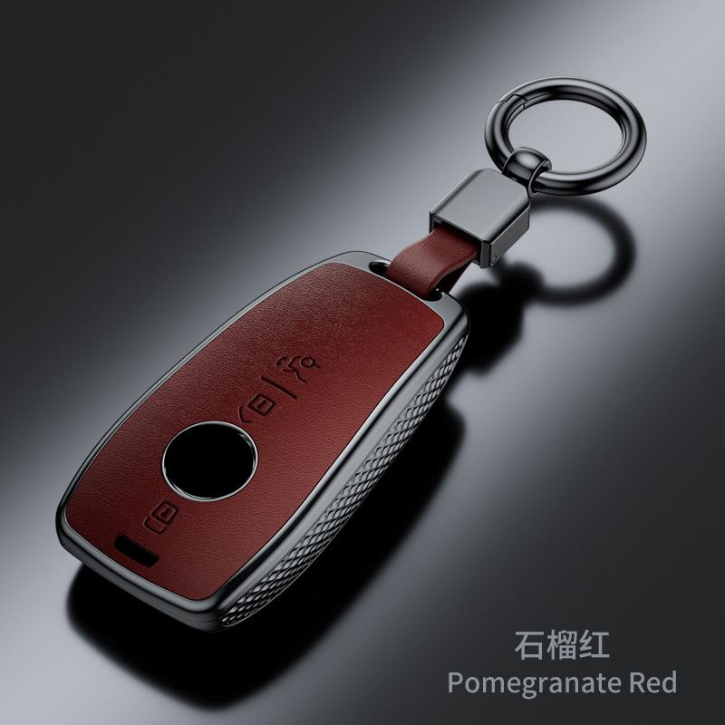 Plastic Car Key Case Remote Cover Shell Holder Styling For Mercedes Benz A B C E S Class S400L CLA CLS GLC GLE GLS EQE EQS GLA