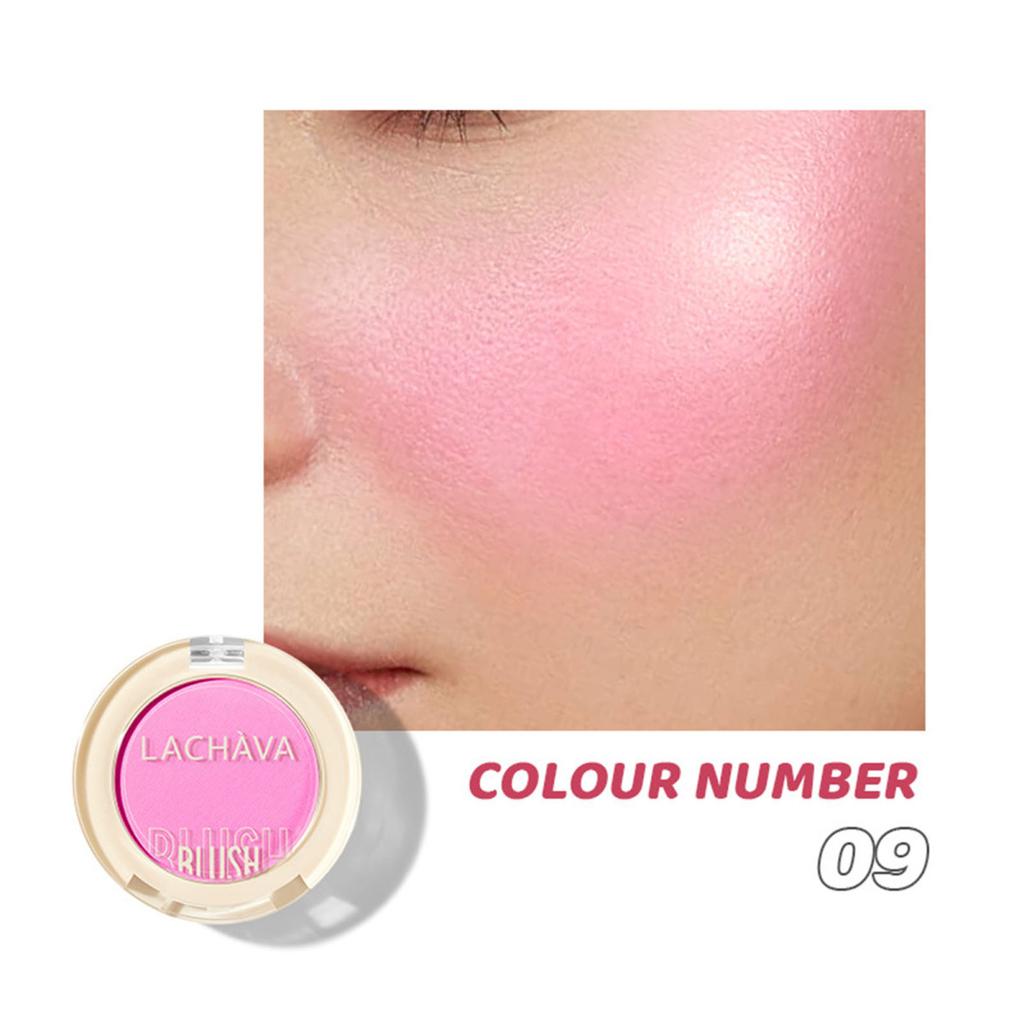 3.5G Single Color Pressed Powder Blush 12 Colors Matte High Pigment Long Lasting Natural Women Face Eye Makeup Blusher Palette