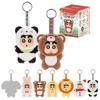 TOP SPIELZEUG Crayon Shin-chan „Waldtheater“ Plüsch-Anhängerfigur Gacha Überraschungsbox Spielzeug PVC 1 Stück