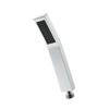 Copper Alloy Chrome-plated Square Hand Shower Set with ABS Hand Shower Stand Stainless Steel Hose Bathroom Shower Accessories