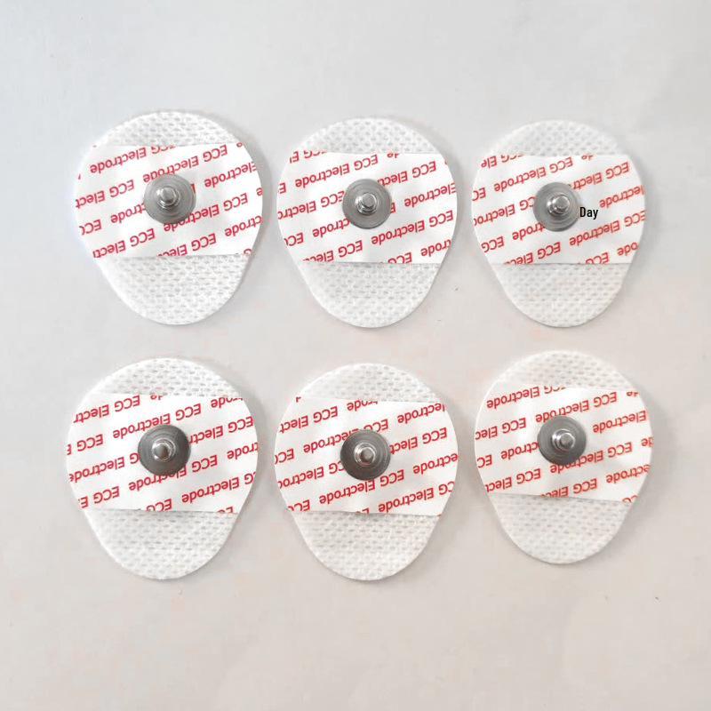 Non-woven Disposable ECG Electrode Pads - 55mm Monitor Stickers