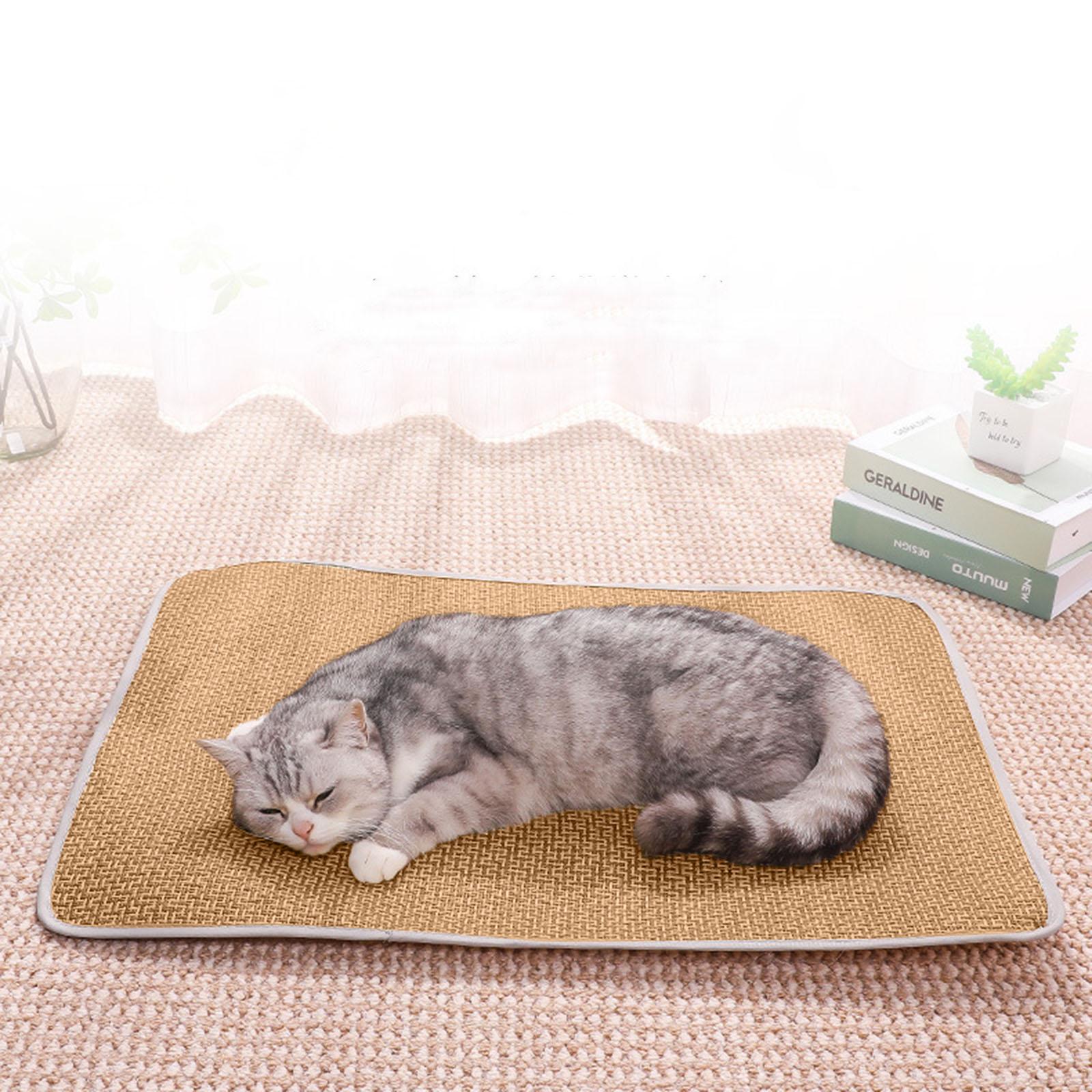 

Летний устойчивый к царапинам и прочный коврик для лежанок домашних животных S хаки