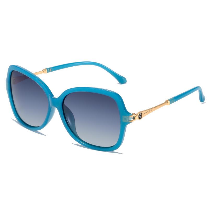 Sunglasses for women's new trendy anti-ultraviolet polarized light, small face, driving myopia sunglasses