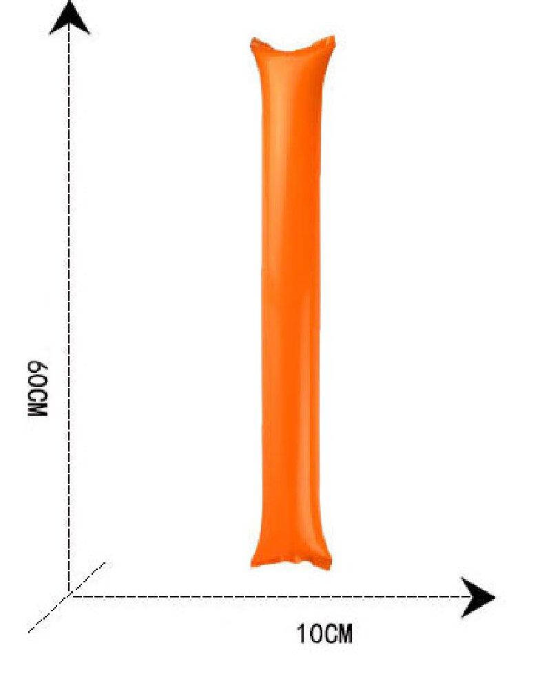 24 szt. Nadmuchiwane Klaskacze Cheersticki Nadmuchiwane Pałki Pałeczki Balonowe Klaskacze Pałeczki do Kibicowania Instrumenty Hałasu Balony Koncertowe Imprezowe
