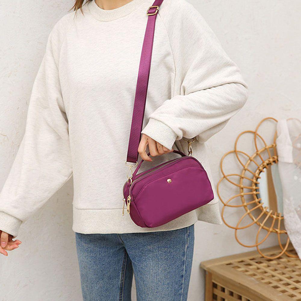 Travel Large Capacity Zipper Nylon Handbags Crossbody Bags Shoulder Bag