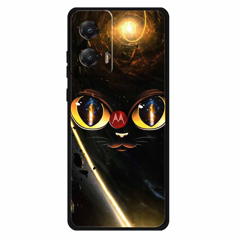 Soft Silicone Phone Cases For Moto G Stylus 5G 2024 Case Flower Cool Printed Shell For Motorola MOTO G Stylus 5G 2023 Covers Cat