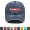 "TUNISIA" "YALLA ETOUNES" Flag Printed Snapback Baseball Cap , Adjustable Baseball Cap Headwear Non-Stretch Fabric All-season Trendy Man's Cap