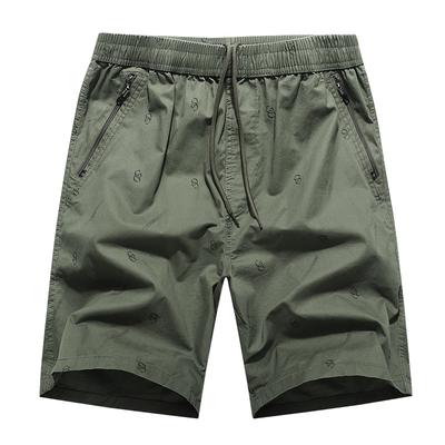 Baumwoll-Sportshorts Herren Locker Gerade Bein Shorts Sommer Dünne Freizeit-Hose