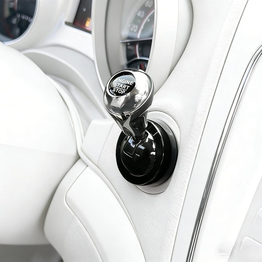 

1 Pcs Multi-fit All Metal Car Push Start Button Cover Lever In 4 Colors Car Start Button Joystick Automotive Accessories
