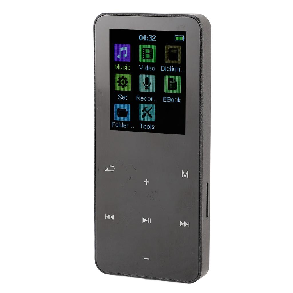 Music Player 2 Inch HD Screen Noise Reduction Electronic Book FM Radio Voice Recording HiFi Lossless Sound Portable MP3 Player
