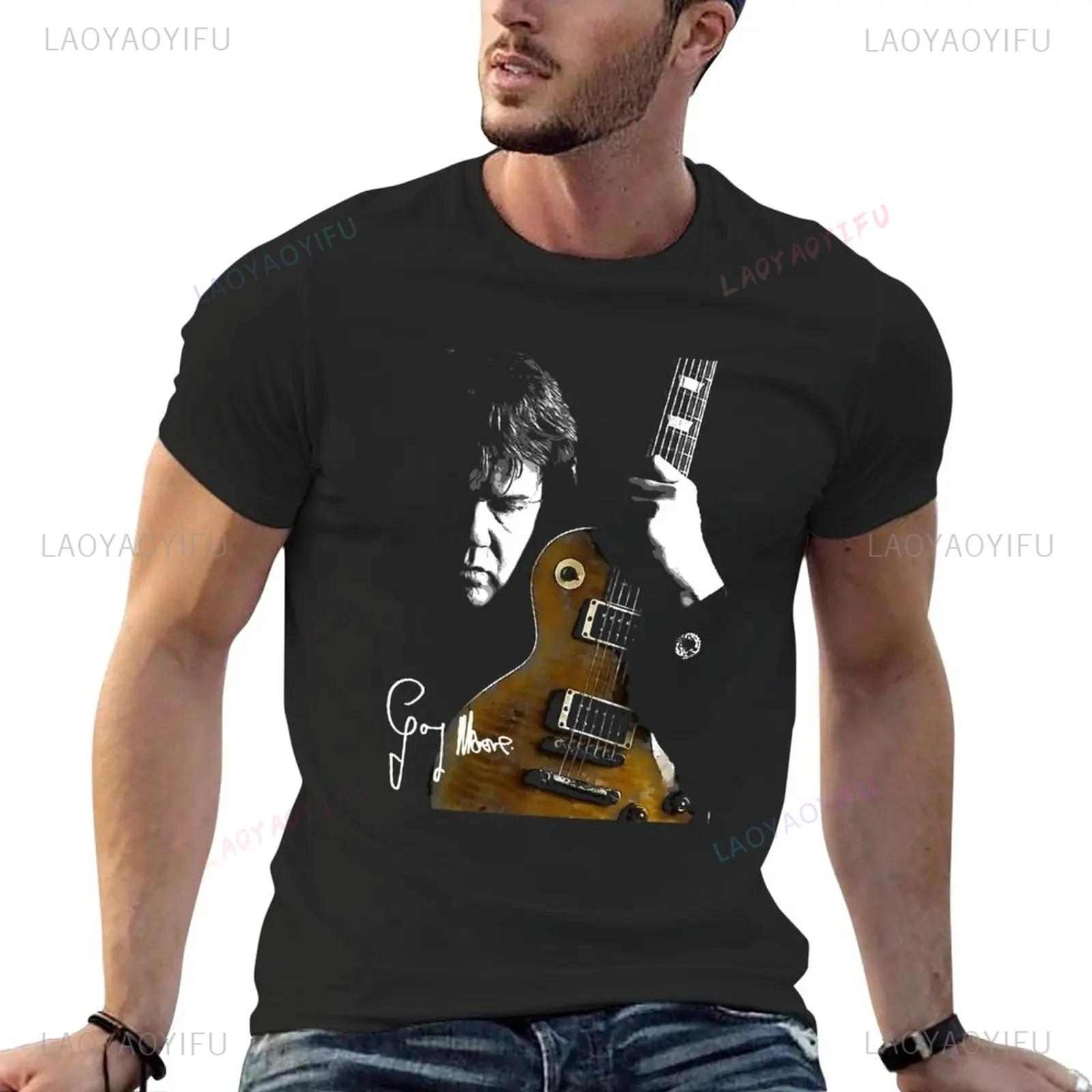 

Gary Moore Wild Frontier87 Fashionable street casual trend Comfortable summer allpurpose Tshirt for men and women 4XL