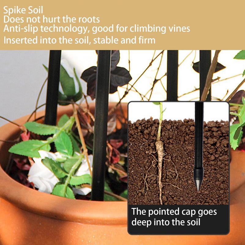 Climbing Plant Garden Trellis Potted Plant Vegetable Support Frame Trellis Climbing DIY Flower Vines Pot Stand