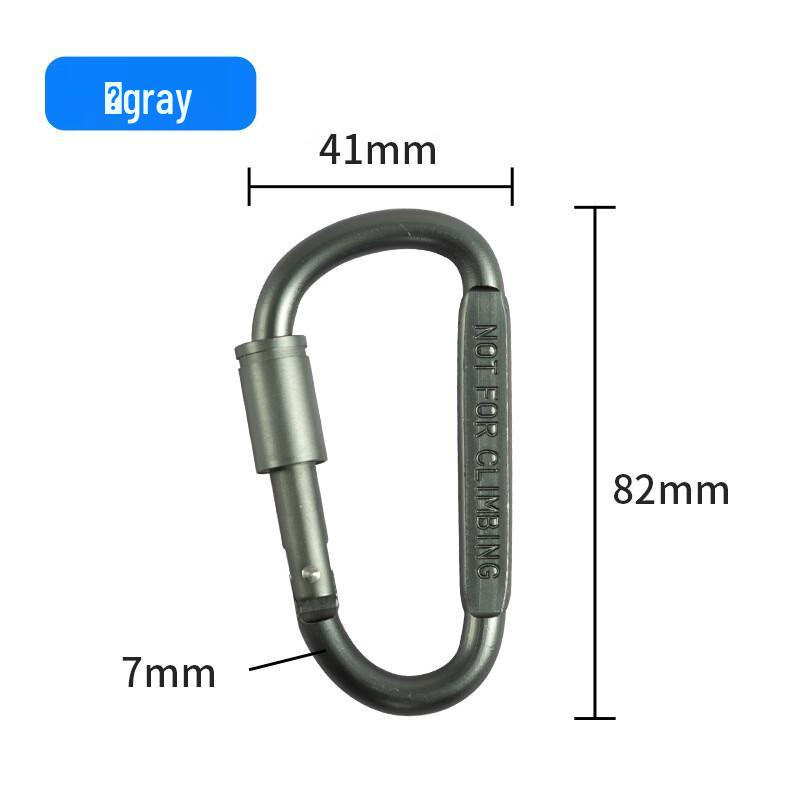 Outdoor Camping Aluminum Carabiner Hooks