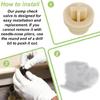 5 Pieces Strong Plastic Check Valves Duckbills 11mm Strong Valves Leak Proof Check Gate Suitable for Smooth Fluid Flows