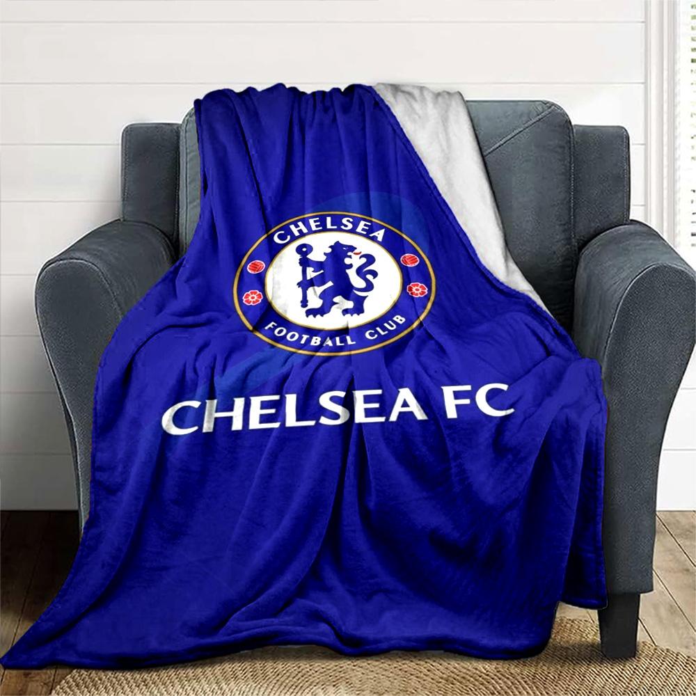 Chelsea Fc Football Player Blanket Warmthful Decor Suitable for Bedding Office Chair Sofa for All Seasons Stylish Decor