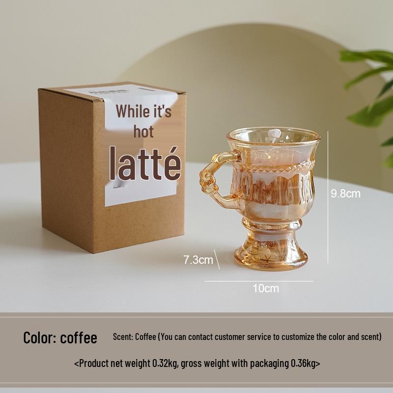 

High-End Creative Coffee Scented Candle - Stylish Souvenir & Gift