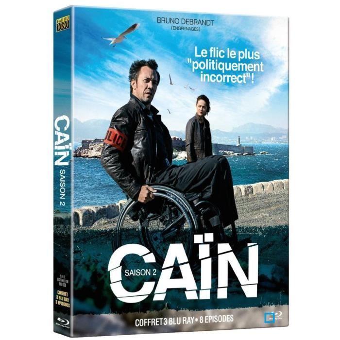 Blu-ray coffret caïn, saison 2 - policier - debrandt bruno - wolfman smadi
