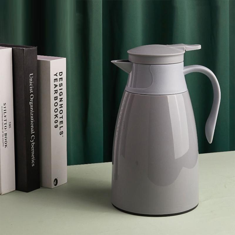 

Изоляционный горшок, бытовой термос большой емкости, портативный термос, милый термос, автомобильный термос 1900ml серый