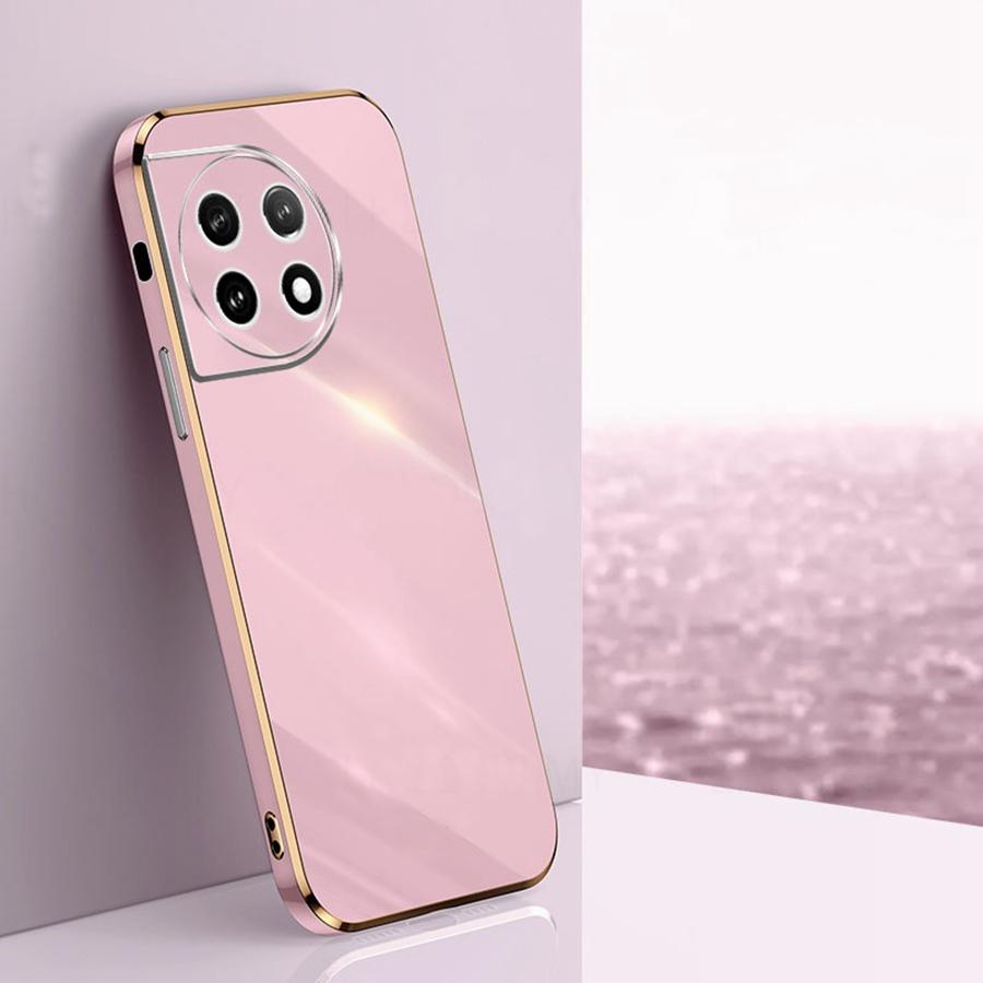 Luxury Plated Silicone Case For Motorola Moto Apple iPhone 11 Pro 16E 17 Max 16 14 7 Plus 8 15 13 12 Oneplus Nord CE 3 Lite 5G 10T Soft Square Cover